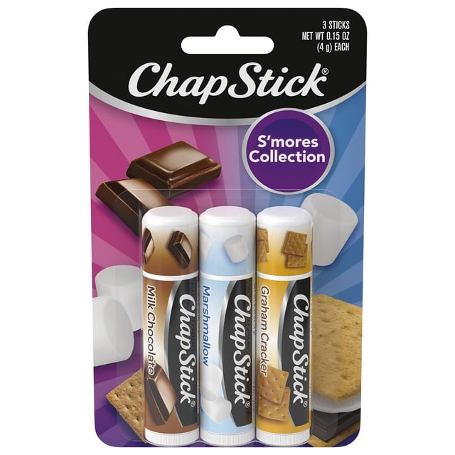Bálsamo Labial ChapStick S'Mores Flavor Skin Protectant en Tubo