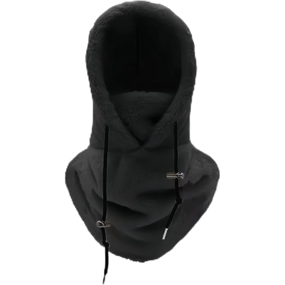 3 in 1 Hood Ski Mask,Winter Windproof Fleece Hood Ski Masks Arctic Fleece Warm Ski Mask