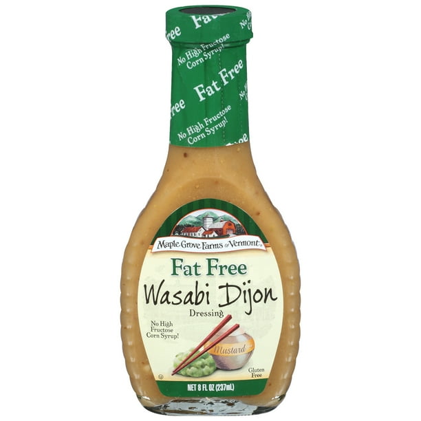Maple Grove Farms® of Vermont Fat Free Wasabi Dijon Dressing 8 fl. oz