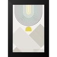 thumbnail image 2 of Urban Epiphany 13x18 Black Modern Framed Museum Art Print Titled - Mid Century Modern Cabana 2, 2 of 5