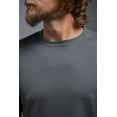 thumbnail image 5 of Expert Brand USA-Made Men's Oxymesh™ Athletic Long Sleeve Shirt, Graphite, XL, 5 of 6