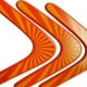 thumbnail image 3 of Juego al aire libre de madera Boomerang Toys Throw Catch Flying Disc Sports Toys JShteea libre de BPA, 3 of 9