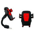 thumbnail image 3 of Anvazise Motorcycle Scooter Universal 360 Degree Rotation Rear Mirror Phone Holder Mount Black One Size, 3 of 8