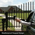 thumbnail image 3 of Mighty Mule Wireless Digital Keypad (FM137), Black, 25, 3 of 4