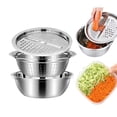 thumbnail image 2 of Râpe Rasoir Multifonctionnelle en Acier Inoxydable pour la Préparation et le Râpage de la Cuisine, 2 of 8