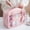 Pink 8A, variant on Latrodar Large Capacity Transparent Cosmetic Storage Bag- Large Cosmetic Makeup Travel Organizer For Men & Women,Cosmetic Storage Bag Pink Upgraded 4.2x0.6 I