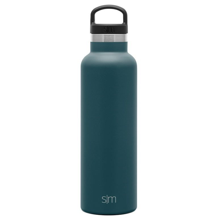 Simple Modern 34 Ounce Wave Water Bottle - Stainless Steel Liter Double  Wall Vacuum Insulated Leakproof Ombre: Pacific Dream 