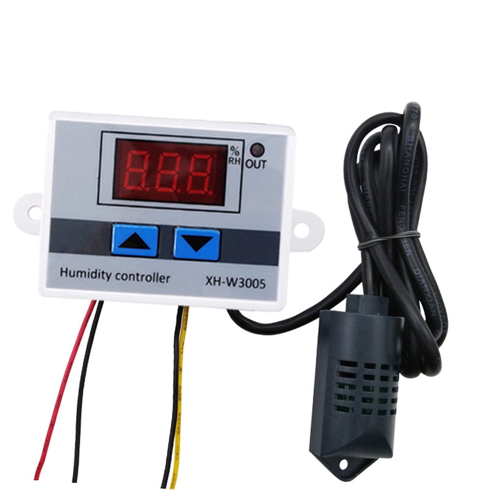 12V Digital Display Humidity Controller High Precision Humidity Control ...