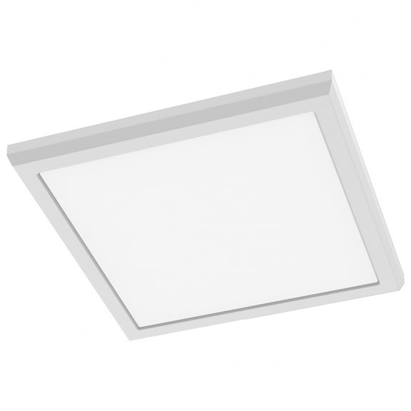 Blink Performer - Light White Utilitarian LED Aluminum Flush Mount Light
