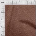 thumbnail image 1 of oneOone Polyester Lycra Brown Fabric Dot & Star Craft Projects Decor Fabric Printed By The Yard 56 Inch Wide, 1 of 4