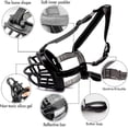 thumbnail image 3 of 2023 New Comfy Soft Silicone Pet Dog Muzzle Basket Muzzles, 3 of 5