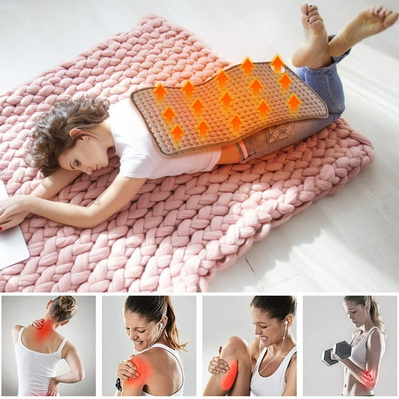 LLQkigsxse Pedal Trainer Pro Mini Exercise Bike Heating Pad Home M Ulti Functional Warm Up Heating Blanket Heating Pad for in Winter