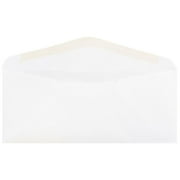 JAM Paper No. 10 Business Commercial Envelopes, 4 1/8 x 9 1/2, White, 25 per Pack
