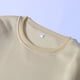 thumbnail image 2 of Gibobby Sudadera polar hombre Sudaderas lisas para hombre, cuello redondo, manga larga, sin capucha, ajuste holgado(Beige,M), 2 of 5