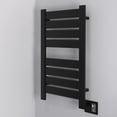 thumbnail image 5 of Amba Vega V-2338 Dual-Purpose Towel Warmer and Radiator with 8 Panels, Matte Black Finish, 5 of 5