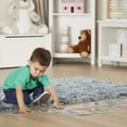 thumbnail image 2 of Melissa & Doug Number Train Jumbo Floor Puzzle (Easy-Clean Surface, Promotes Hand-Eye Coordination, 20 Pieces, 96” L x 7” W), 2 of 9