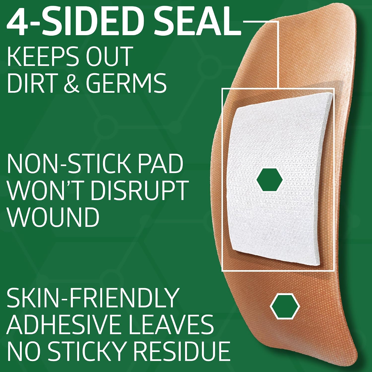 Curad Flex-Fabric Adhesive Bandages 2x4 50 Count photo 4