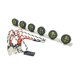 thumbnail image 4 of Lámpara de techo LED RC, accesorio para coche RC, compatible con D42 MN82 1/12 RC Car Amarillo, 4 of 9