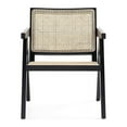 thumbnail image 6 of Manhattan Comfort Hamlet Wood Accent Chair in Black (Set of 2), 6 of 12