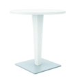 thumbnail image 1 of Compamia ISP882-WH Riva Werzalit Table à Manger Ronde Blanche 27,5 Pouces, 1 of 1
