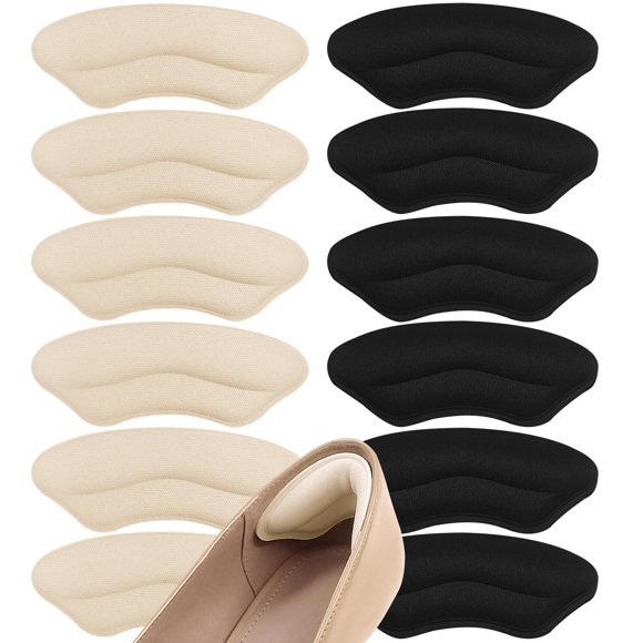 Almohadillas para talón CGYISOL, 6 pares, espuma viscoelástica, antideslizantes