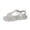 E104-White, variant on hengsof Girls Sandals for Toddler Girls Princess Dress Jelly Shoes Kids Flats Costume Soft Unisex-Child Boys Water Rubber Sole Open Toe Beach Summer Sandals