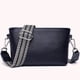 thumbnail image 5 of Bolso de hombro de piel de vaca de primera capa Bolso bandolera de moda Suave para el trabajo (Azul oscuro), 5 of 5