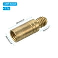 thumbnail image 2 of Uxcell 2.5g Copper Dart Weight Add Accentuator 9 Pcs 12mm 2BA Thread Darts Weight Adjuster Dart Accessories Gold, 2 of 6