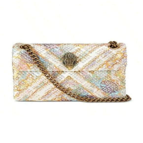 LNGOOR KURT GEIGER LONDON | Fabric Mini Kensington Convertible Crossbody