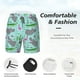 thumbnail image 3 of Fotbe Hippo With Flamingos And Crocodiles Traje de Baño para Hombre – Shorts de Natación de Secado Rápido con Forro y Bolsillos-3X-Large, 3 of 6