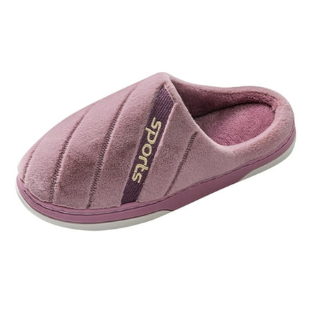 

Qufokar Boots for Women Knee High Wide Calf Women Warm Slippers Winter Couples Women Warm Home Baotou Plush Soft Bottom Comfortable Solid Color Flat Cotton Slippers