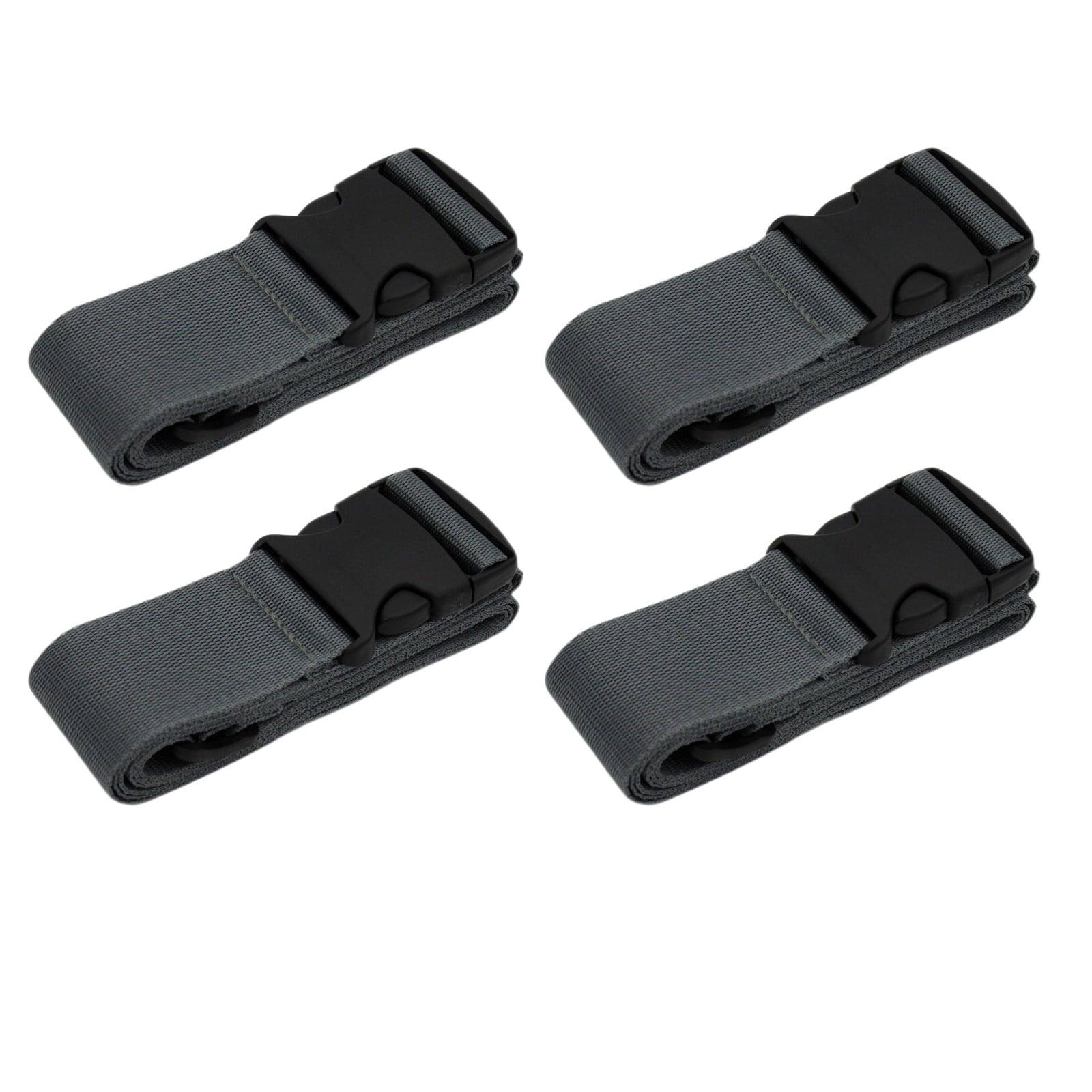 Connect your 3 luggages 4pcs Two Add a Bag Luggage Set Strap Travel Luggage Suitcase Adjustable belt Travel Accessories Travel Attachment 