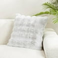 thumbnail image 4 of Cozy Bubble Faux Fur Poly Filled Pillow, 4 of 4