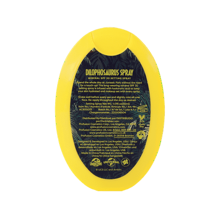 Profusion Cosmetics Jurassic Park 30 Dilophosaurus Make up Setting Spray