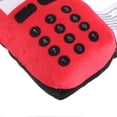 thumbnail image 4 of Jouet à mâcher interactif en peluche pour chien et chat (rouge), 4 of 4