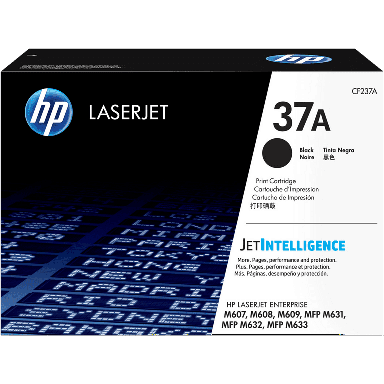 HP 37A, (CF237A) Black Original LaserJet Toner Cartridge