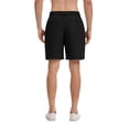 thumbnail image 3 of Iceglad Mens Shorts Casual Summer Shorts for Men Elastic Waist Drawstring Quick Dry Lightweight Athletic Beach Shorts with Pockets, 3 of 9
