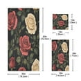 thumbnail image 3 of Three-Piece Towel Set Face Towel Towel Set Hand Towel Bath Towel Cotton Bath Towels Bath Towel Sets Hand Bath Towels Cool Rose, 3 of 8