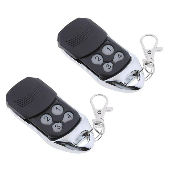 2x Transmisores de Llavero Clonador Remoto de Puerta de cochera Sin Llave Premium de 433,92 MHz -S - Hugo Control remoto de puerta de garaje