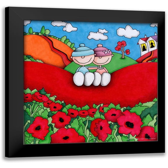 May 12x12 Black Modern Framed Museum Art Print Titled - Adobe Photoshop PDF
