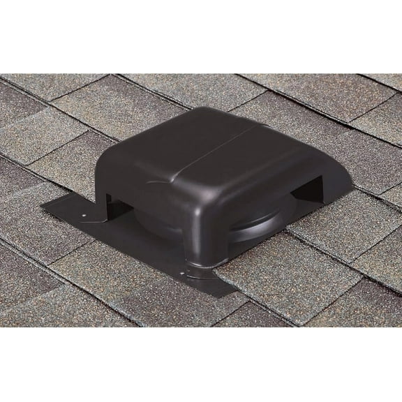Air Vent RVG40010 Slant Roof Vent, Galvanized, Black, Round, 7-1/2-In. Opening - Quantity 9