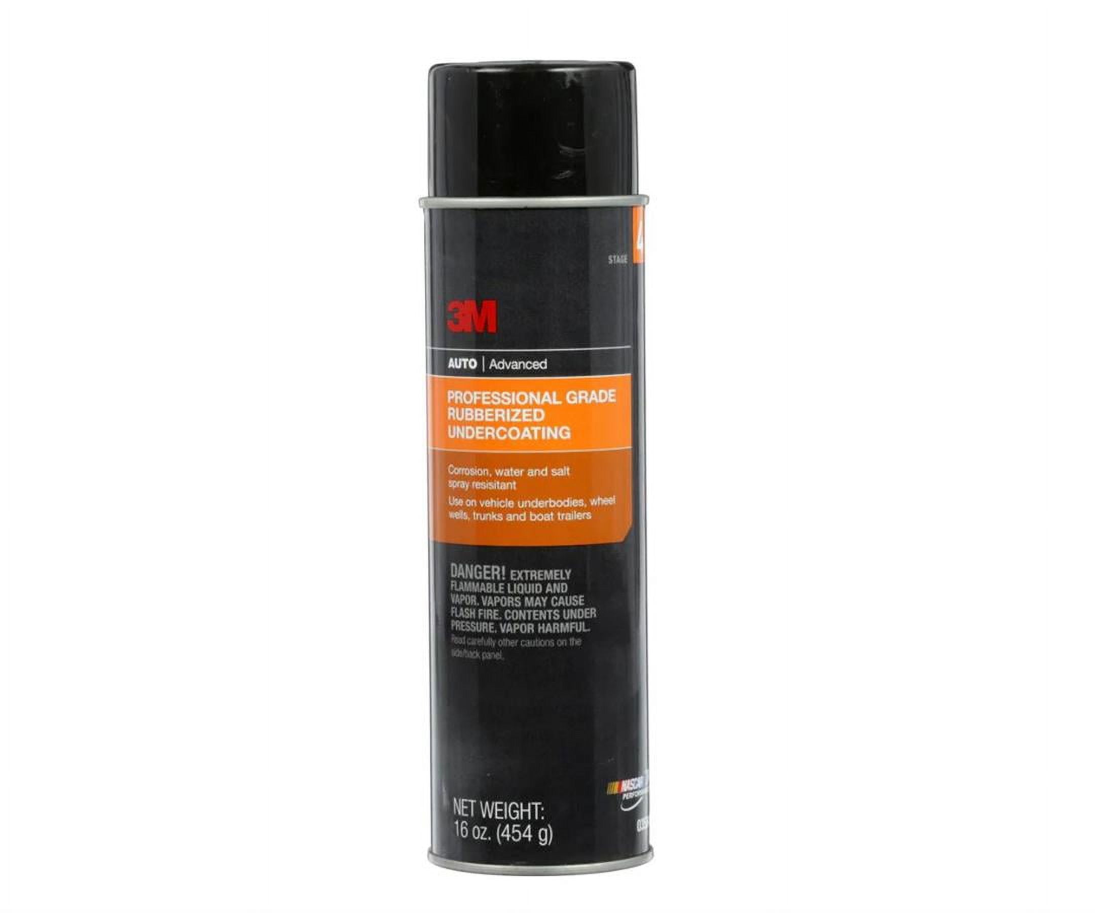 3M 03584 Professional Grade Rubberized Undercoating 6 16oz Cans  