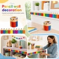 thumbnail image 2 of Ocean Classroom Decor Pencil Classroom Border 3 Inch, Colorful Wall Decor for Classroom and Bathroom, Under The Sea Classroom Decorations for Home, 2 of 6