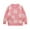 Pink, variant on CYRBOKO Toddler Girl's Sweaters, Long Sleeve Fall Knitted Crew Neck Pullover Sweaters Pink Size 8 T