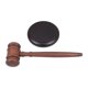 thumbnail image 5 of 1 Juego de Mazo para Juez Martillo de Subasta Juez con Base Martillo de Madera Mazo Práctico de Abogado Mazo de Juez, 5 of 5