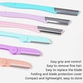 thumbnail image 3 of Chainplus 8pcs Touch-Up Multipurpose makeup Tool, Eyebrow Razor, 3 of 4