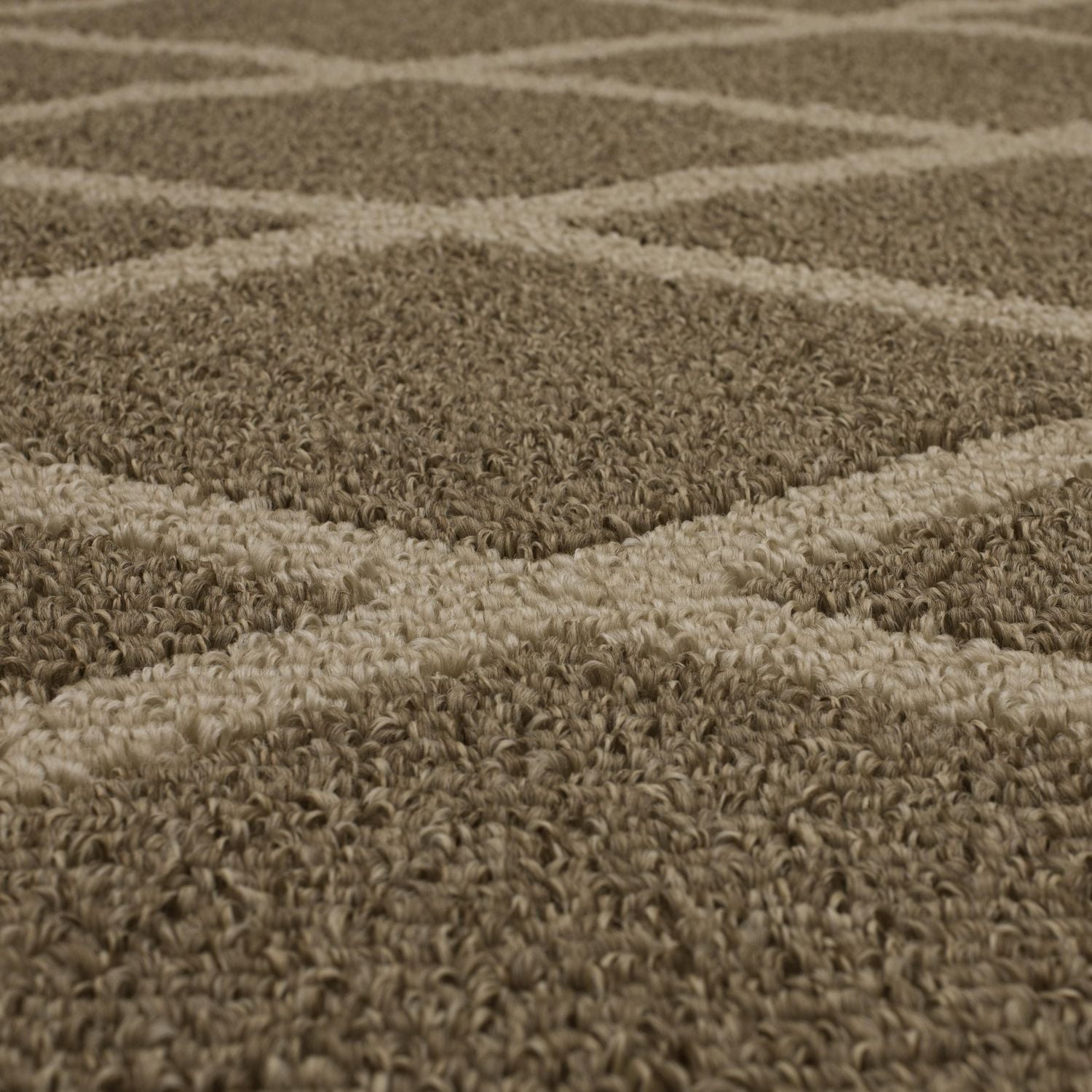 Mohawk Home - Tapis touffeté en polyester à losanges Lewis