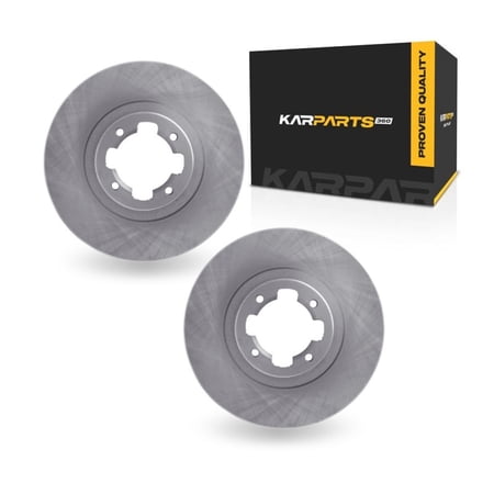 KarParts360 For Subaru Loyale 1990 1991 1992 1993 Brake Rotors Front