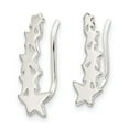 thumbnail image 2 of FB Jewels Sterling Silver Polished Star Ear Climber Earrings, 2 of 3