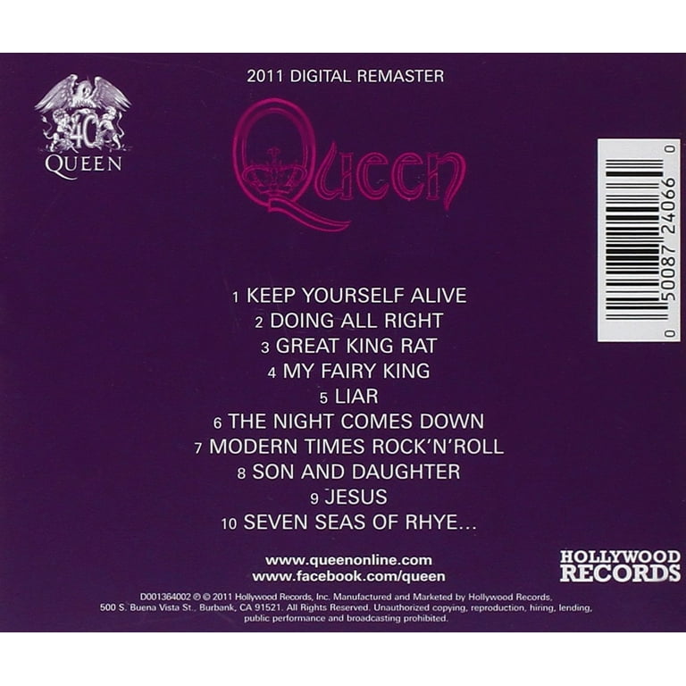 Queen - Queen - Music & Performance - CD - Walmart.com